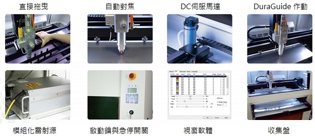 FMC280雷射切割機特色