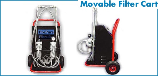 movable filter cart