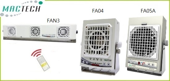 fan type ionizer