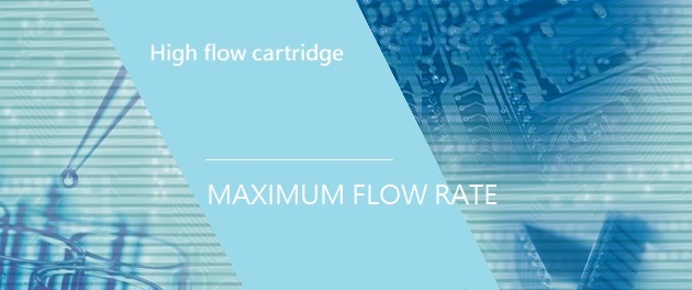 High flow cartridge